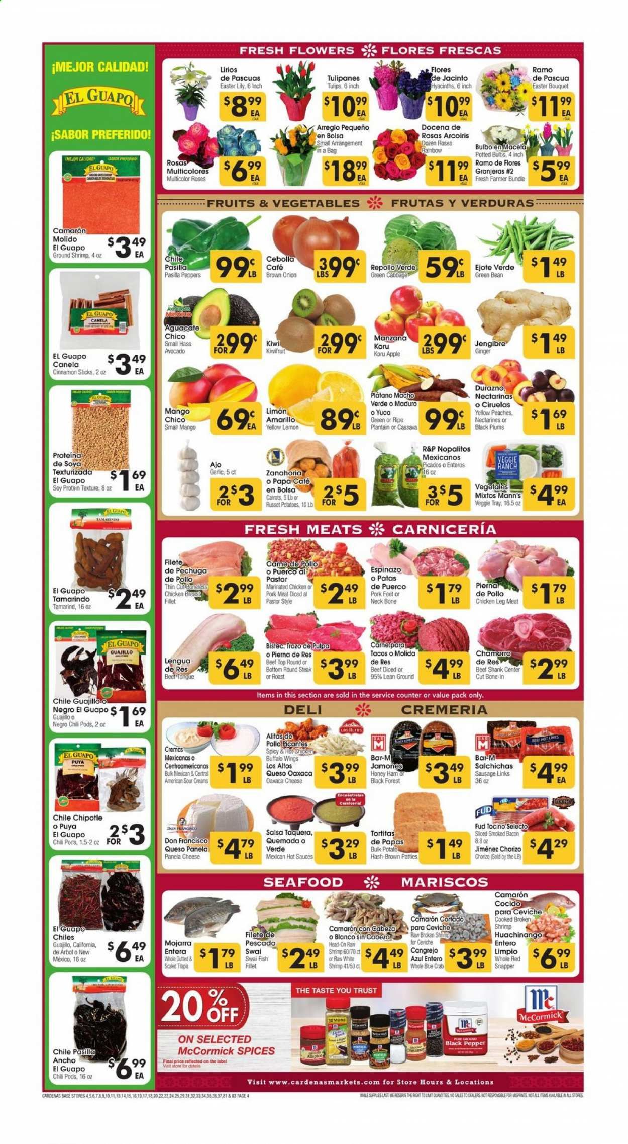 Cardenas (CA, NV) Weekly Ad Flyer March 31 to April 6