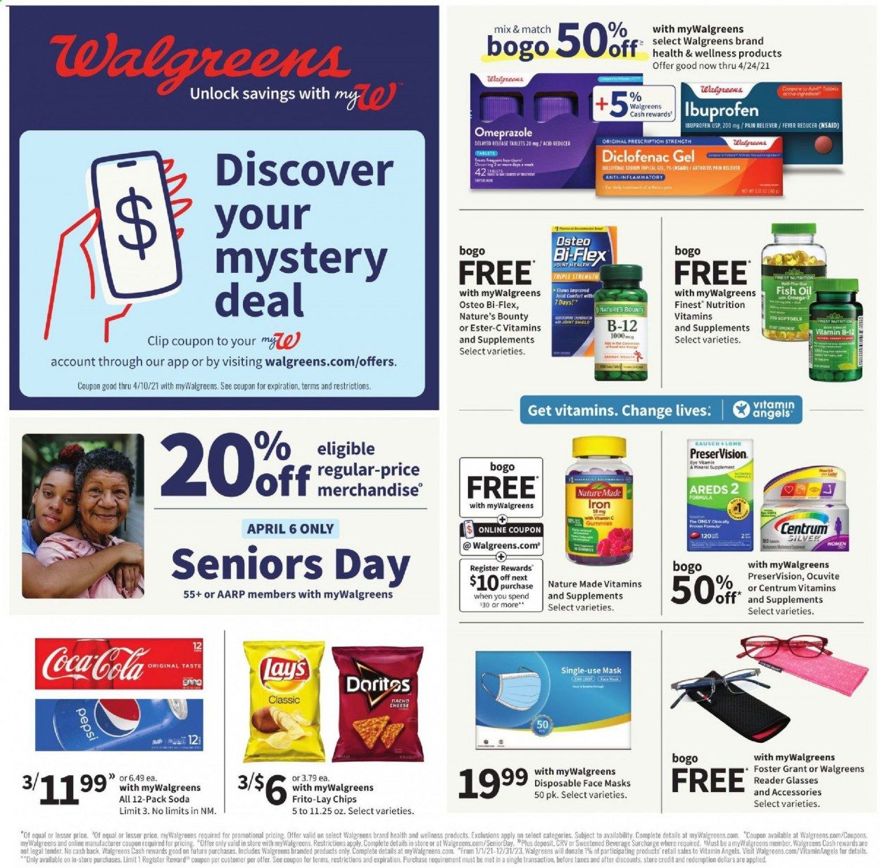 Walgreens Weekly Ad Flyer April 4 to April 10