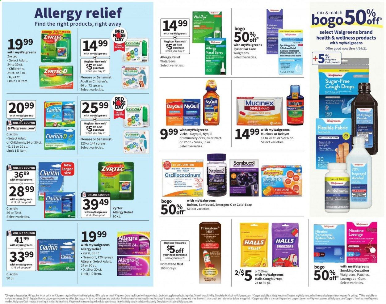 Walgreens Weekly Ad Flyer April 4 to April 10