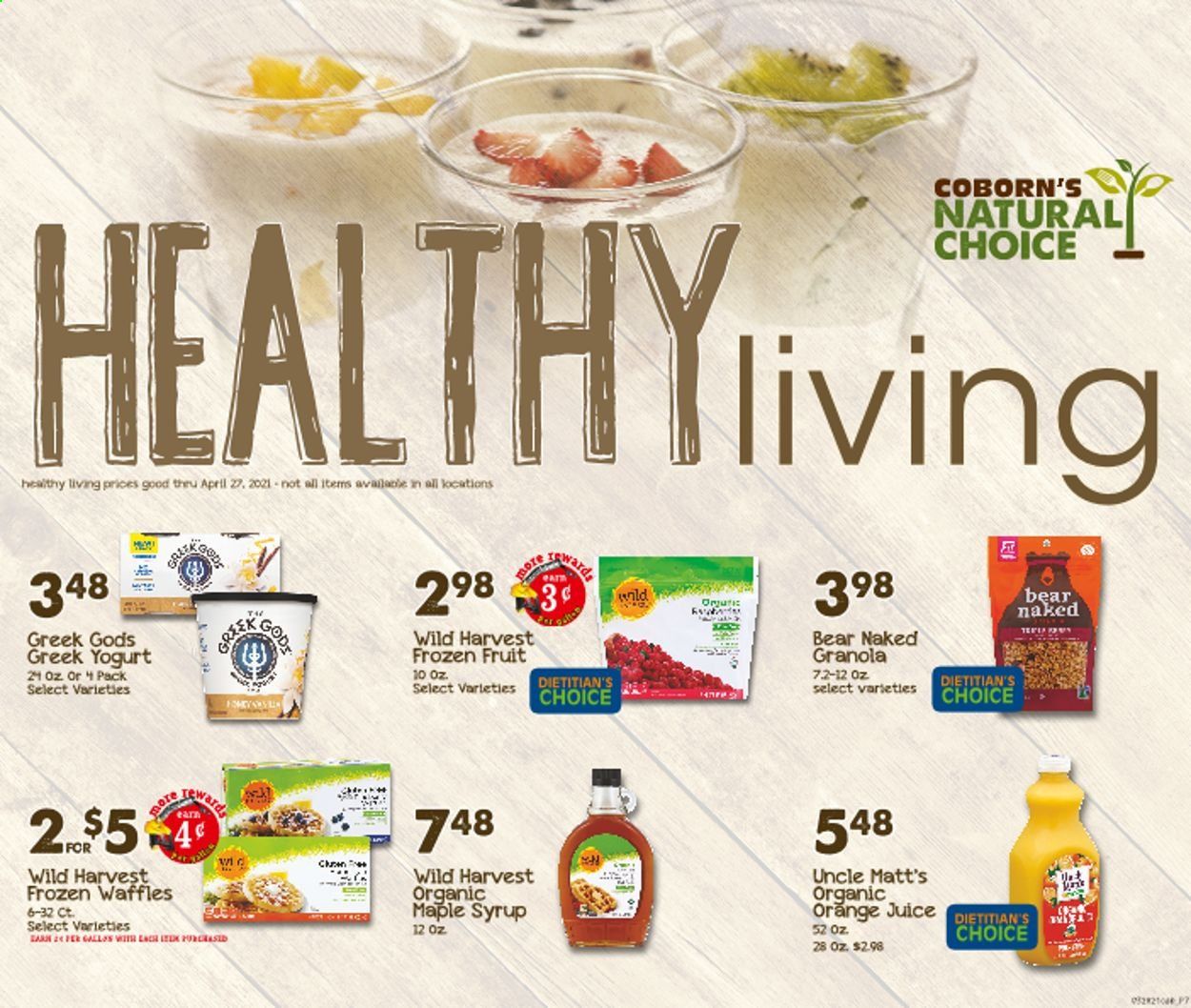 Coborn's (MN, SD) Weekly Ad Flyer March 28 to April 27
