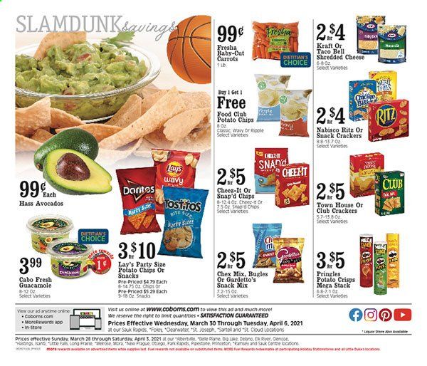 Coborn's (MN, SD) Weekly Ad Flyer March 30 to April 6