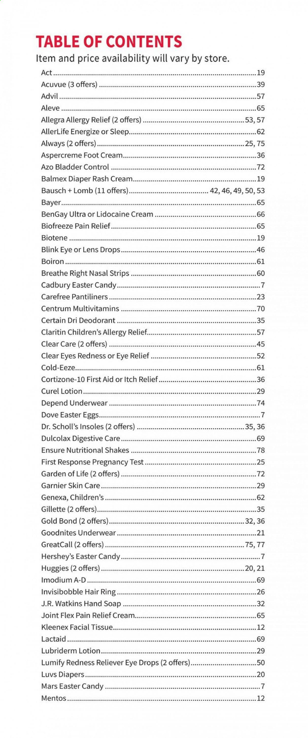 Walgreens Weekly Ad Flyer March 28 to April 24