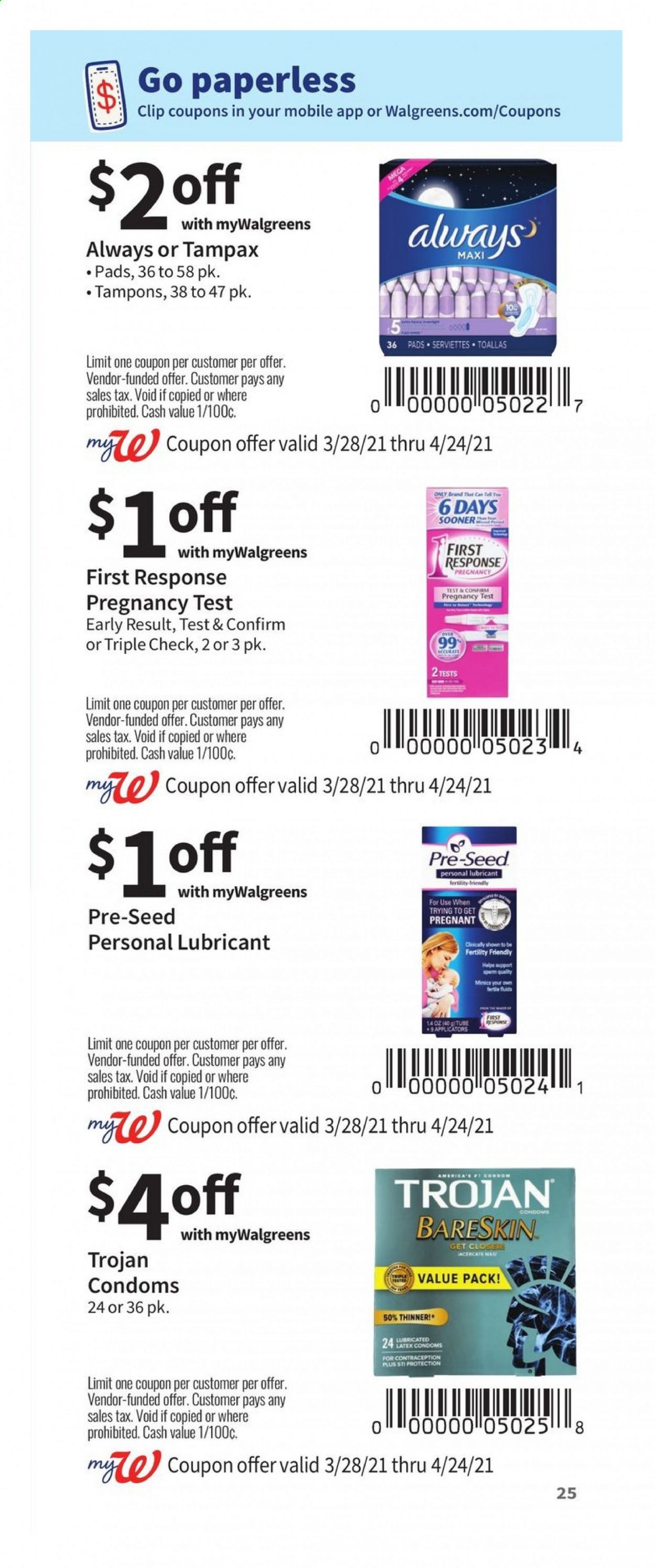 Walgreens Weekly Ad Flyer March 28 to April 24
