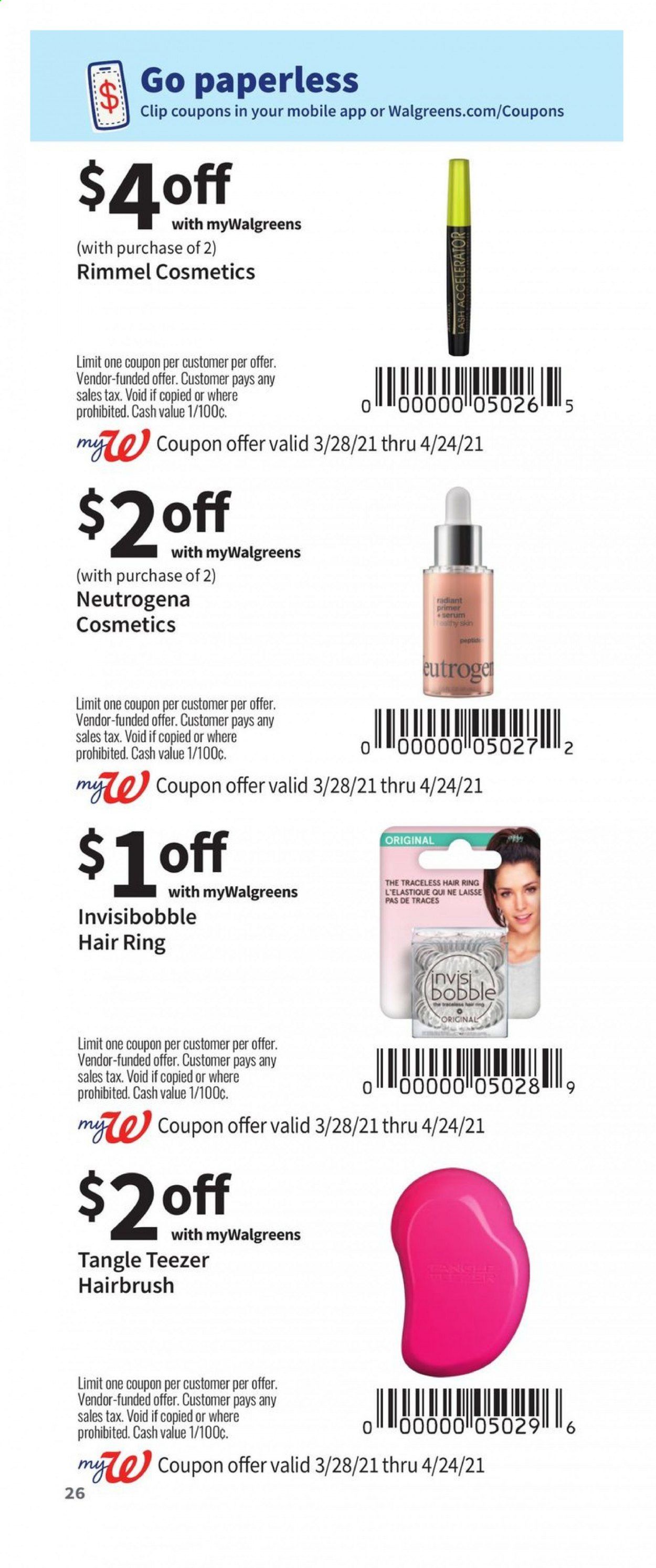 Walgreens Weekly Ad Flyer March 28 to April 24