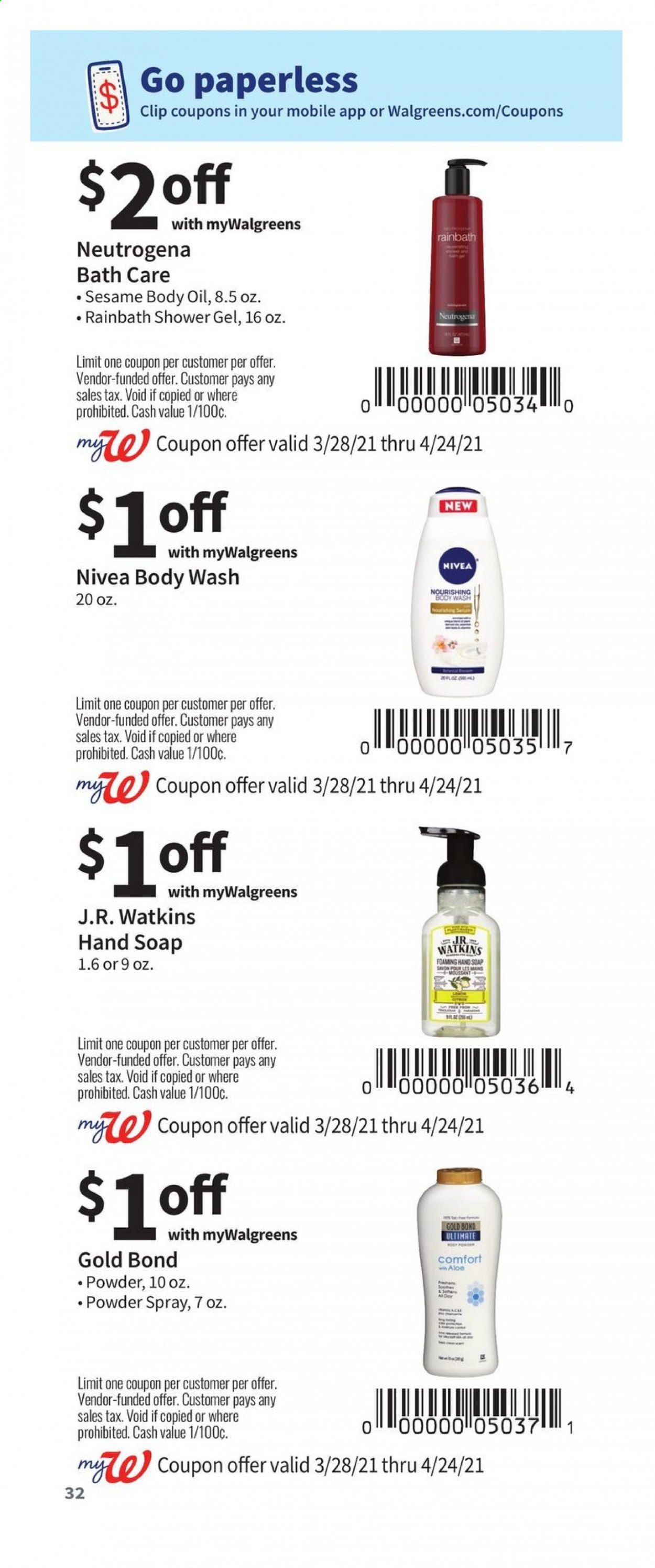 Walgreens Weekly Ad Flyer March 28 to April 24
