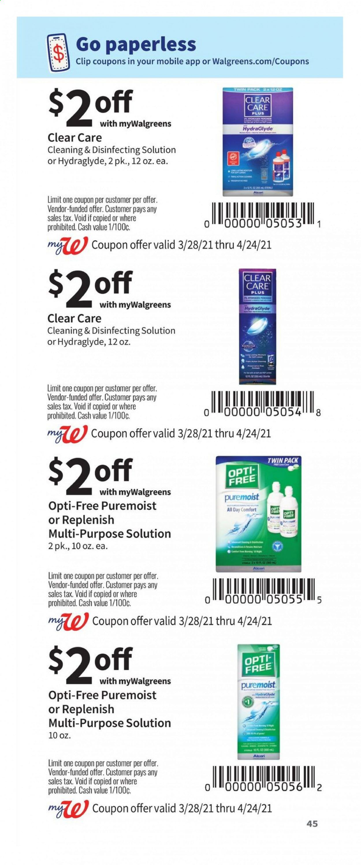Walgreens Weekly Ad Flyer March 28 to April 24