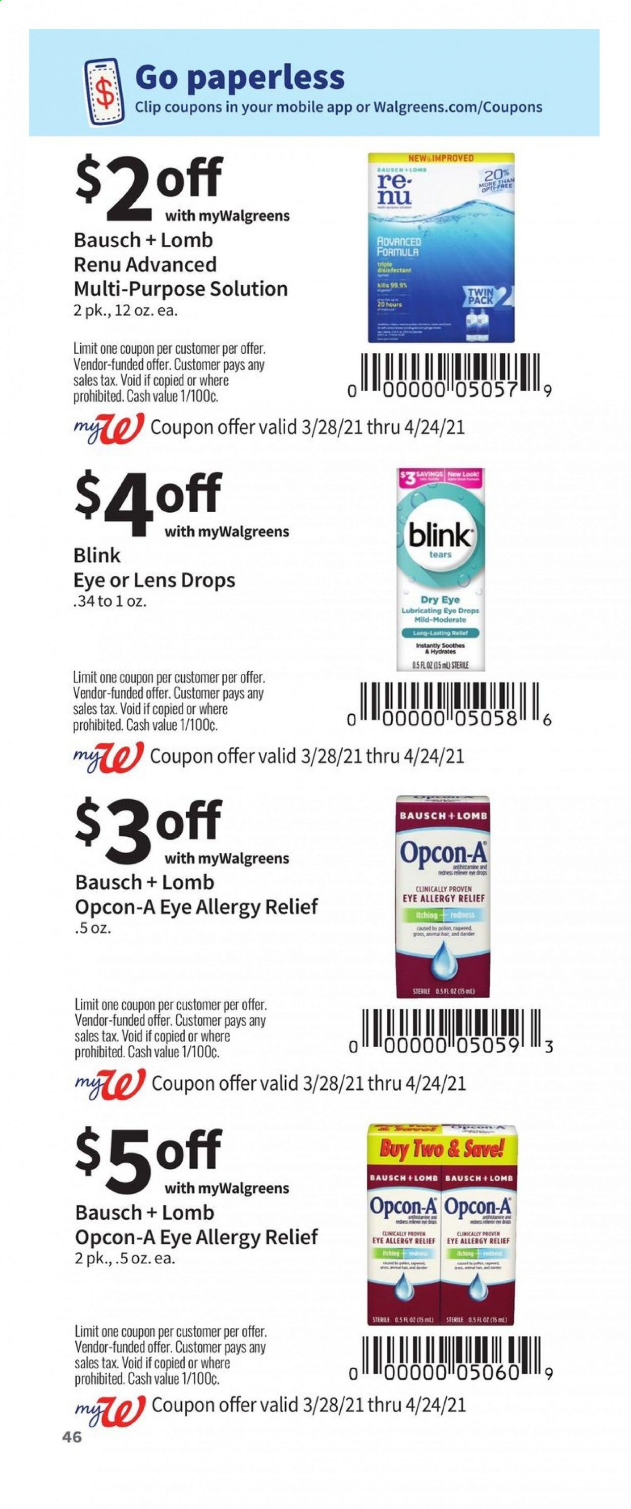 Walgreens Weekly Ad Flyer March 28 to April 24