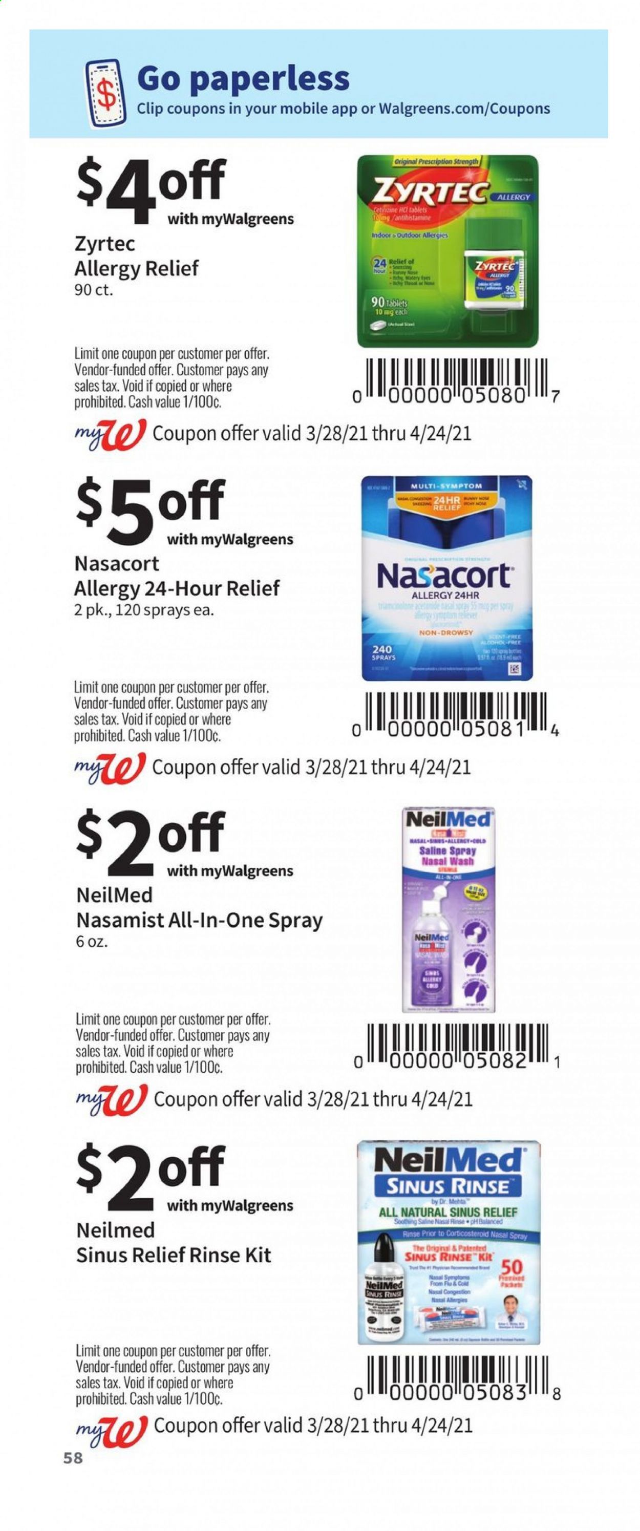 Walgreens Weekly Ad Flyer March 28 to April 24
