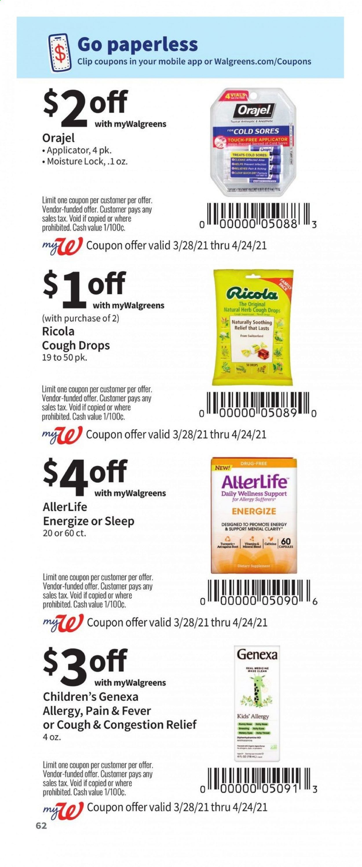 Walgreens Weekly Ad Flyer March 28 to April 24