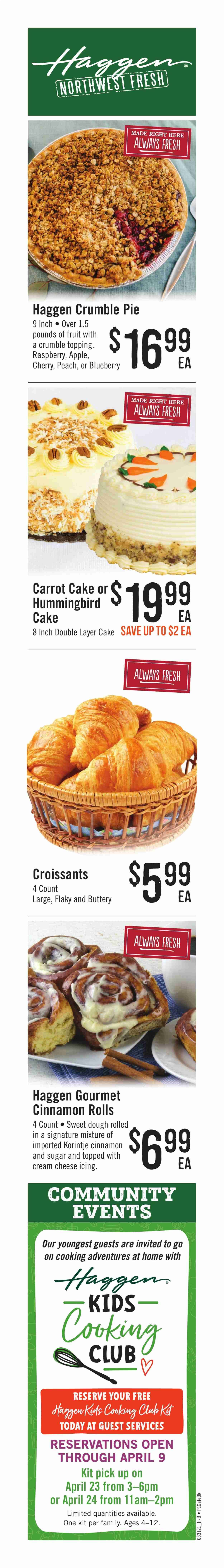 Haggen Weekly Ad Flyer March 31 to April 6