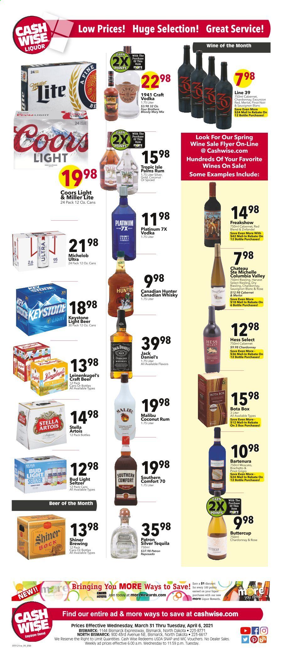 Cash Wise (MN, ND) Weekly Ad Flyer March 31 to April 6
