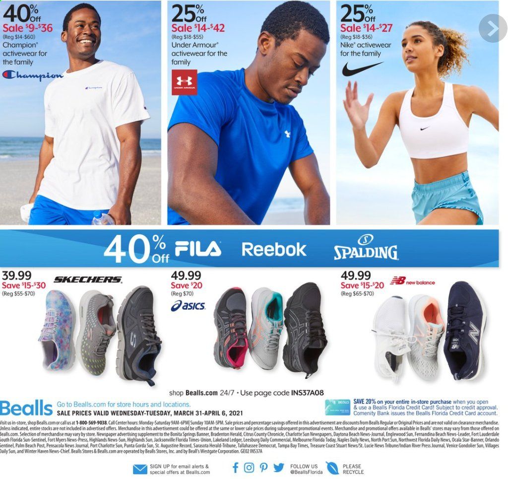 Bealls Florida Weekly Ad Flyer March 31 to April 6