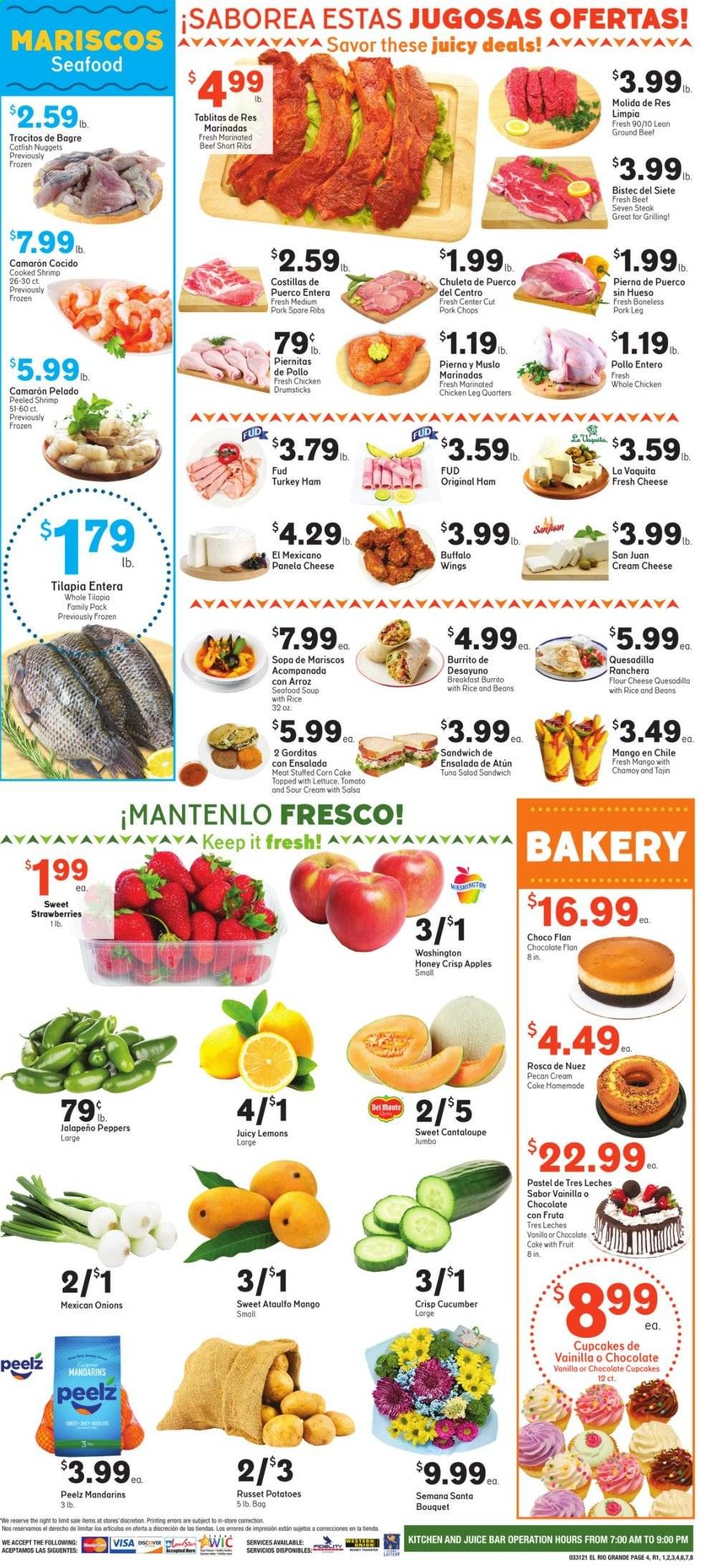El Rio Grande (10, 21, 25, 30, 34, 53, 90) Weekly Ad Flyer March 31 to April 6