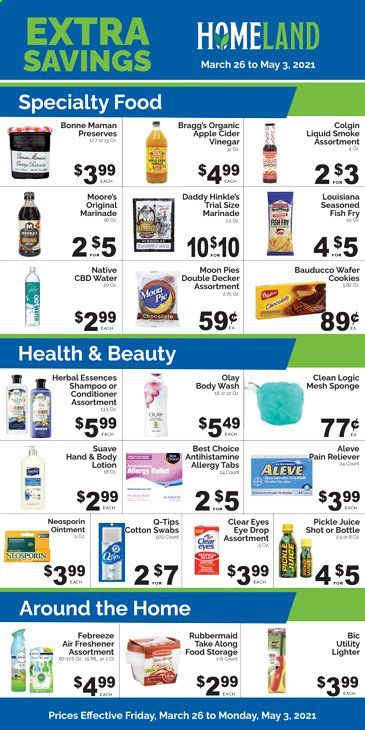 Homeland (OK, TX) Weekly Ad Flyer March 26 to May 3