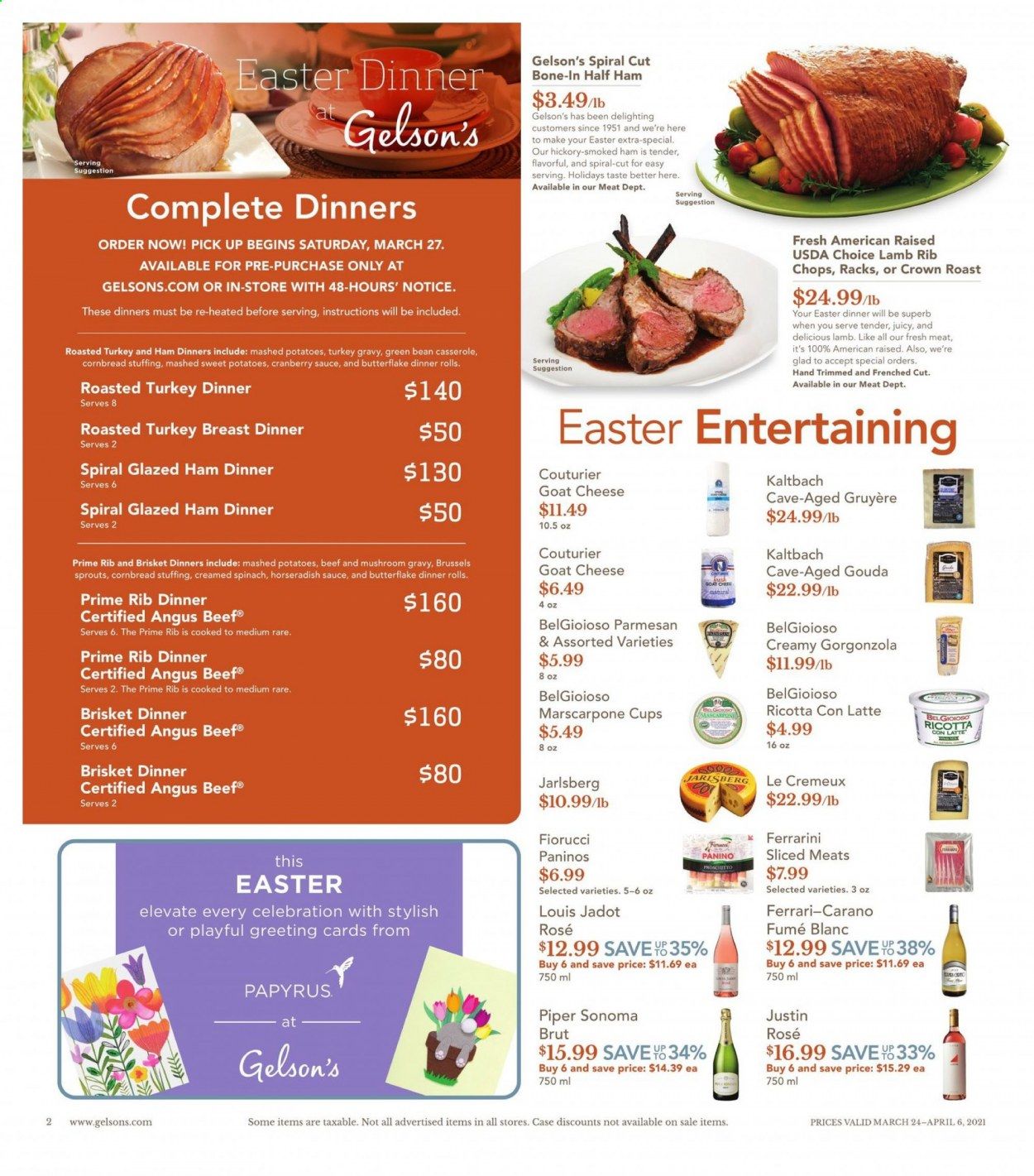 Gelson's Weekly Ad Flyer March 24 to April 6