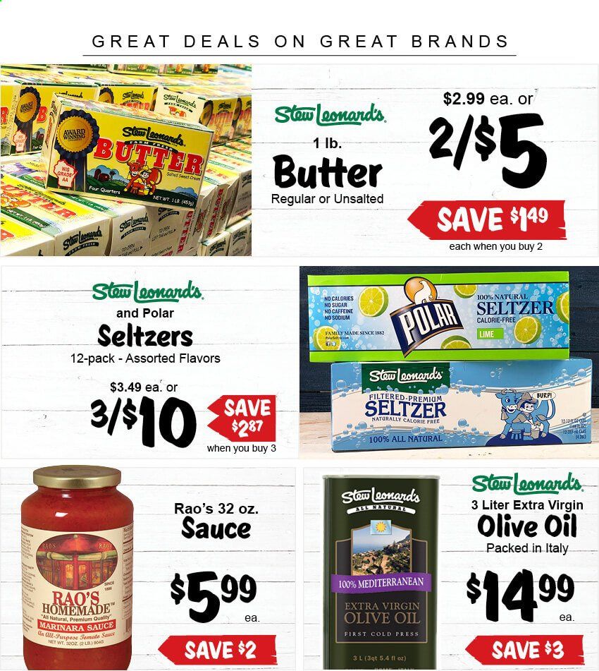 Stew Leonard's Weekly Ad Flyer March 31 to April 6