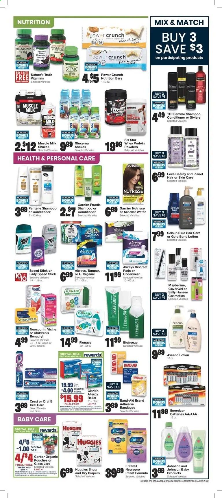 Market Street (NM, TX) Weekly Ad Flyer March 31 to April 6