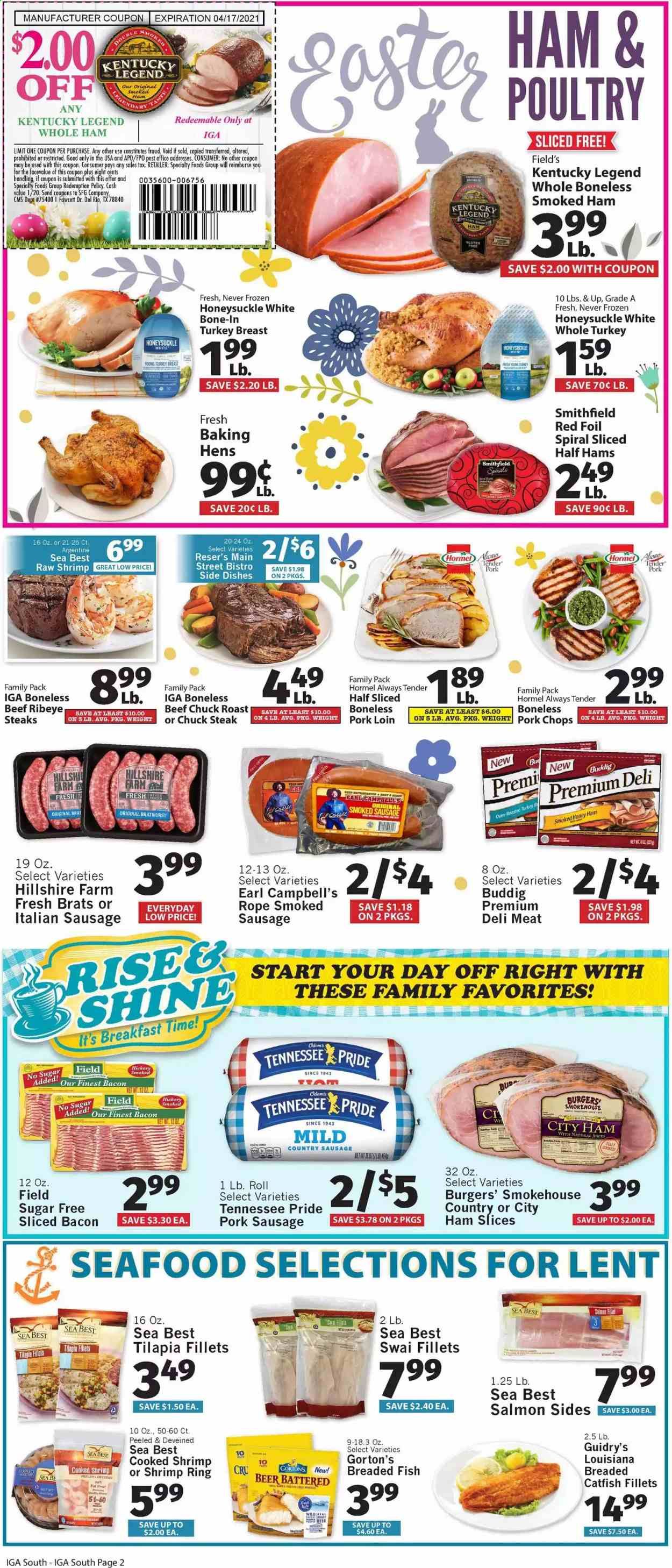 IGA Weekly Ad Flyer March 31 to April 6