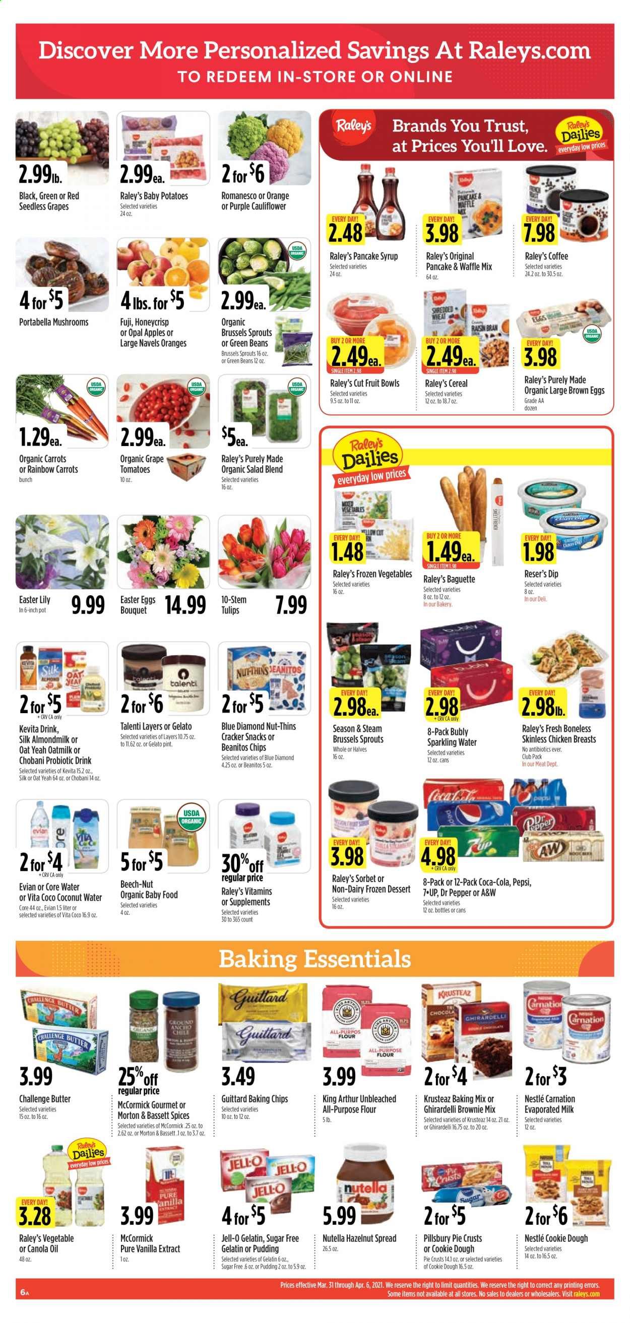 Raley's (CA, NV) Weekly Ad Flyer March 31 to April 6
