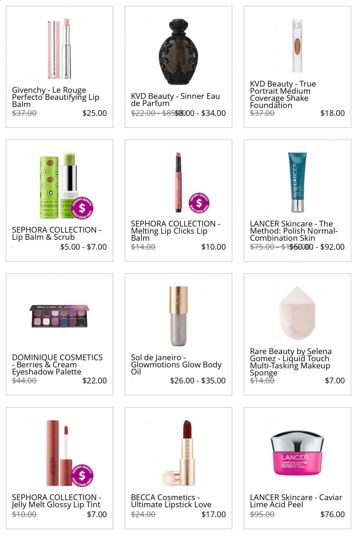 Sephora Weekly Ad Flyer April 1 to April 8