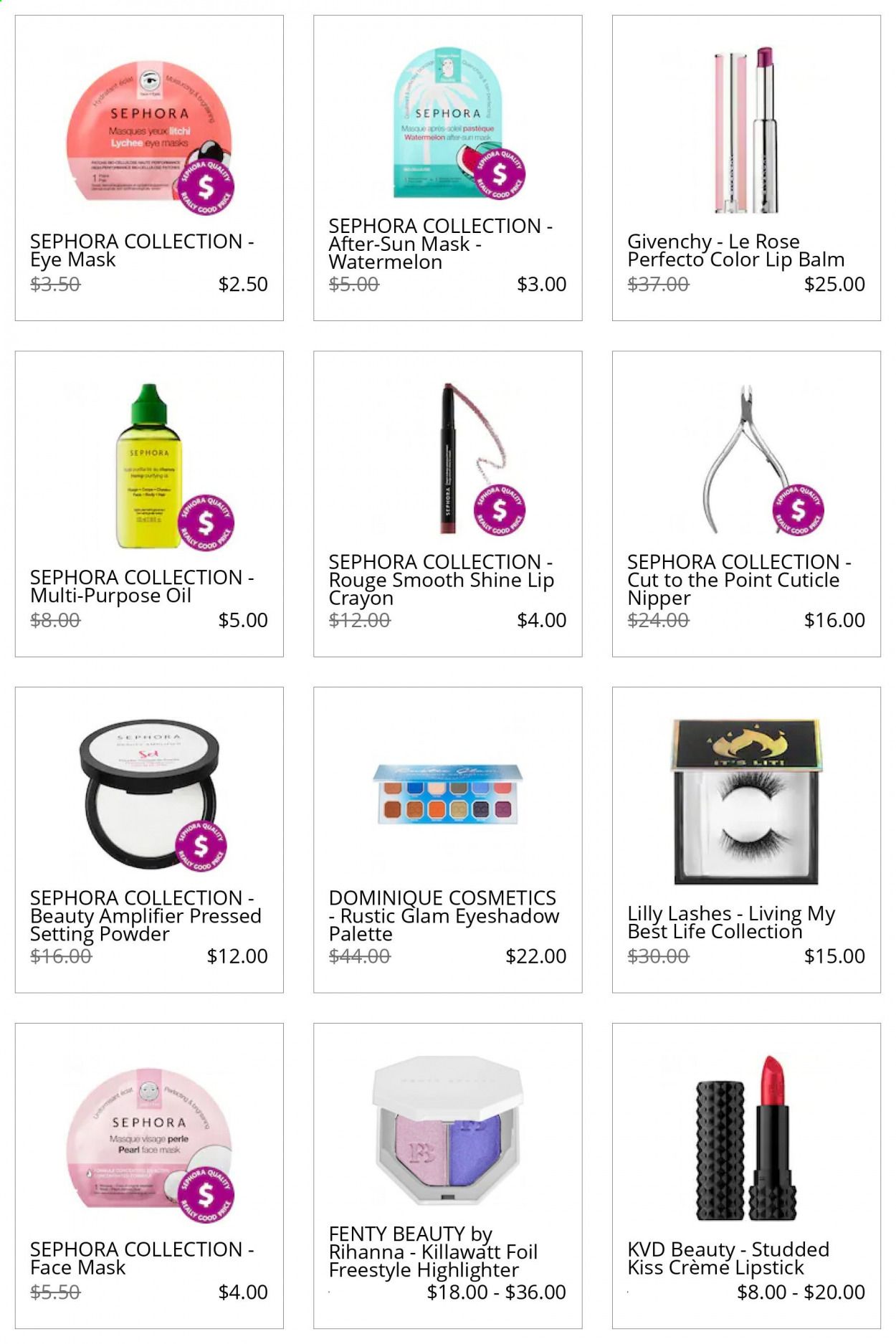 Sephora Weekly Ad Flyer April 1 to April 8