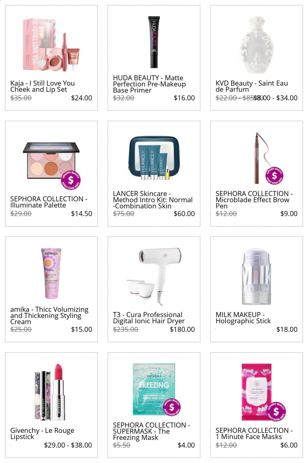 Sephora Weekly Ad Flyer April 1 to April 8
