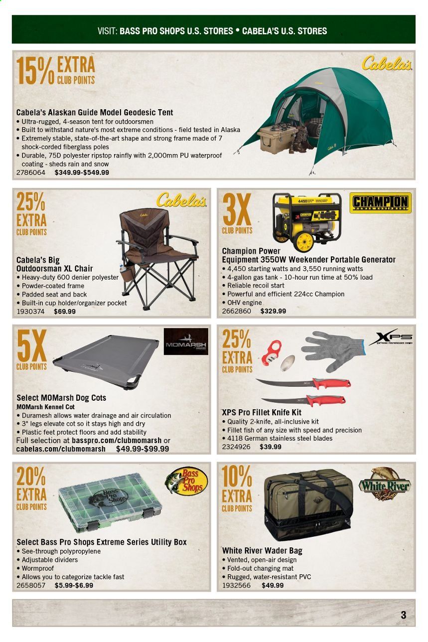 Cabela's Weekly Ad Flyer April 1 to April 30