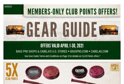 Bass Pro Shops Weekly Ad Flyer April 1 to April 30