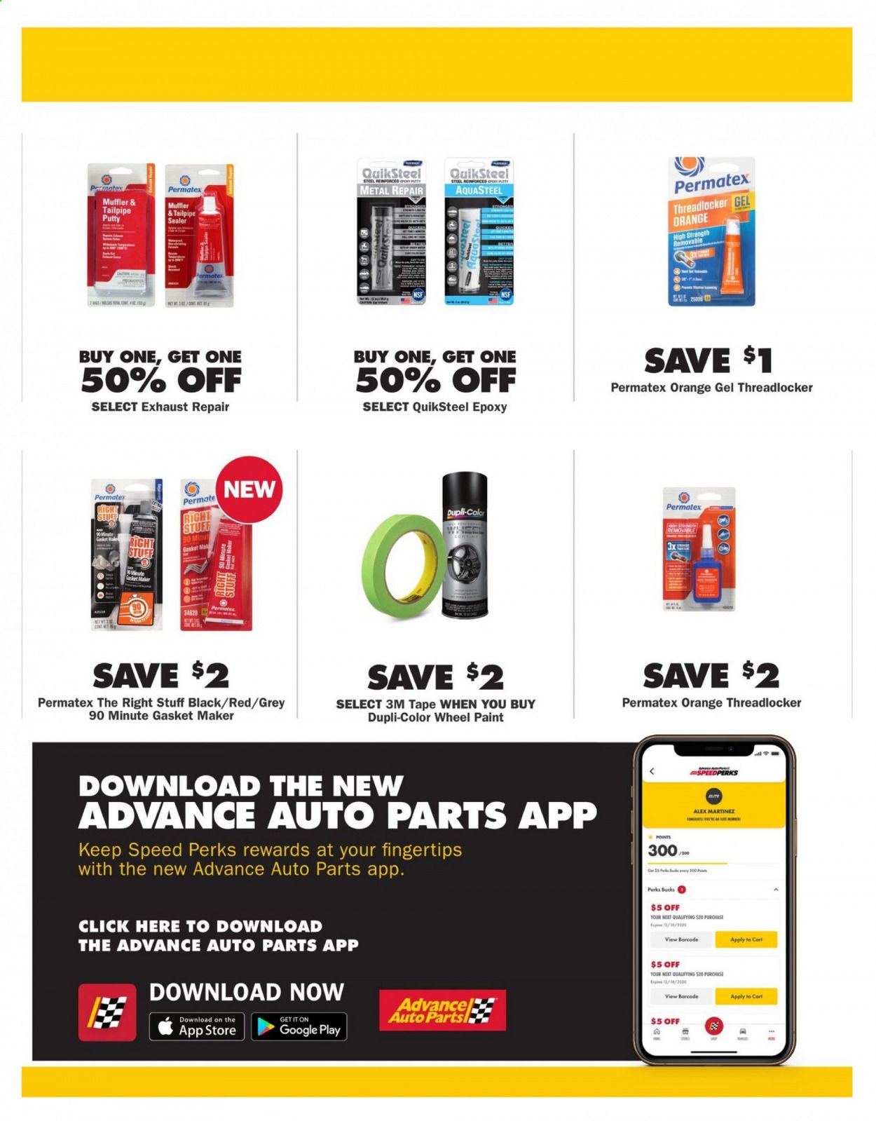 Advance Auto Parts Weekly Ad Flyer April 1 to April 28