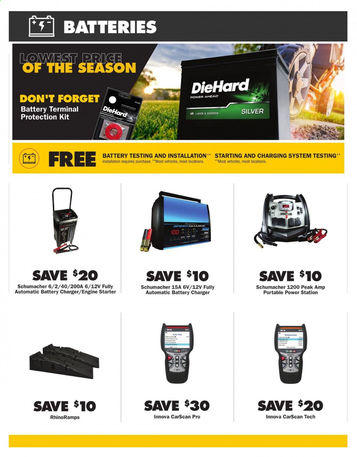Advance Auto Parts Weekly Ad Flyer April 1 to April 28