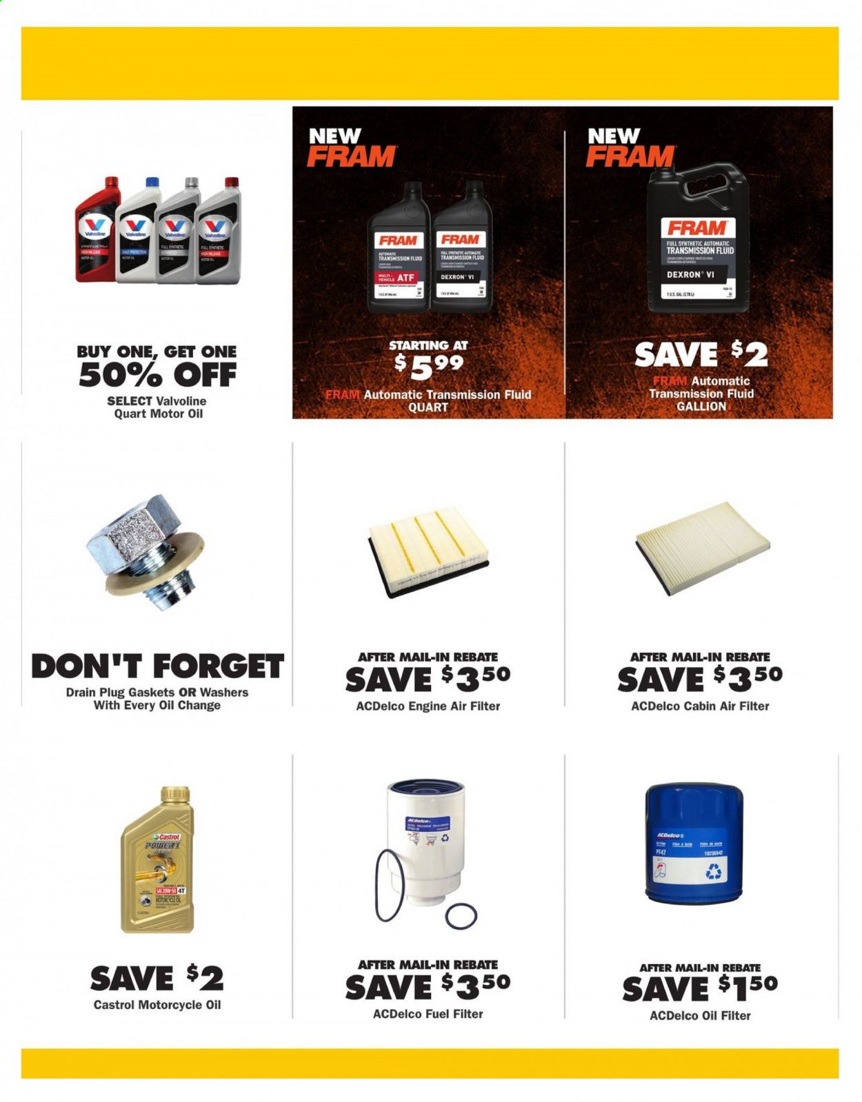 Advance Auto Parts Weekly Ad Flyer April 1 to April 28