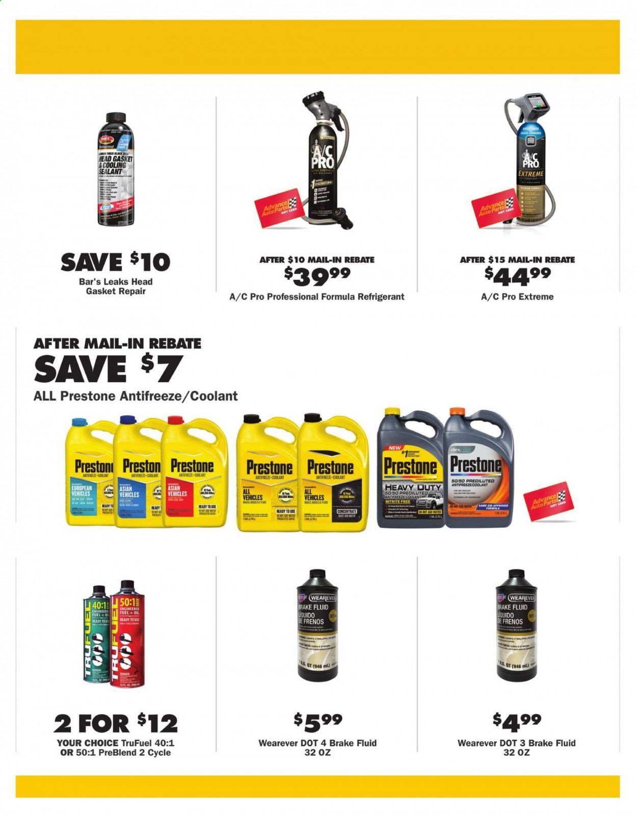 Advance Auto Parts Weekly Ad Flyer April 1 to April 28