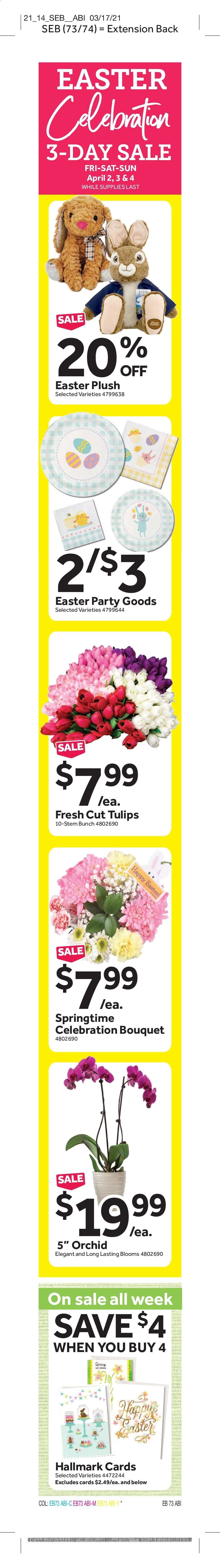 Stop & Shop (RI) Weekly Ad Flyer April 2 to April 8