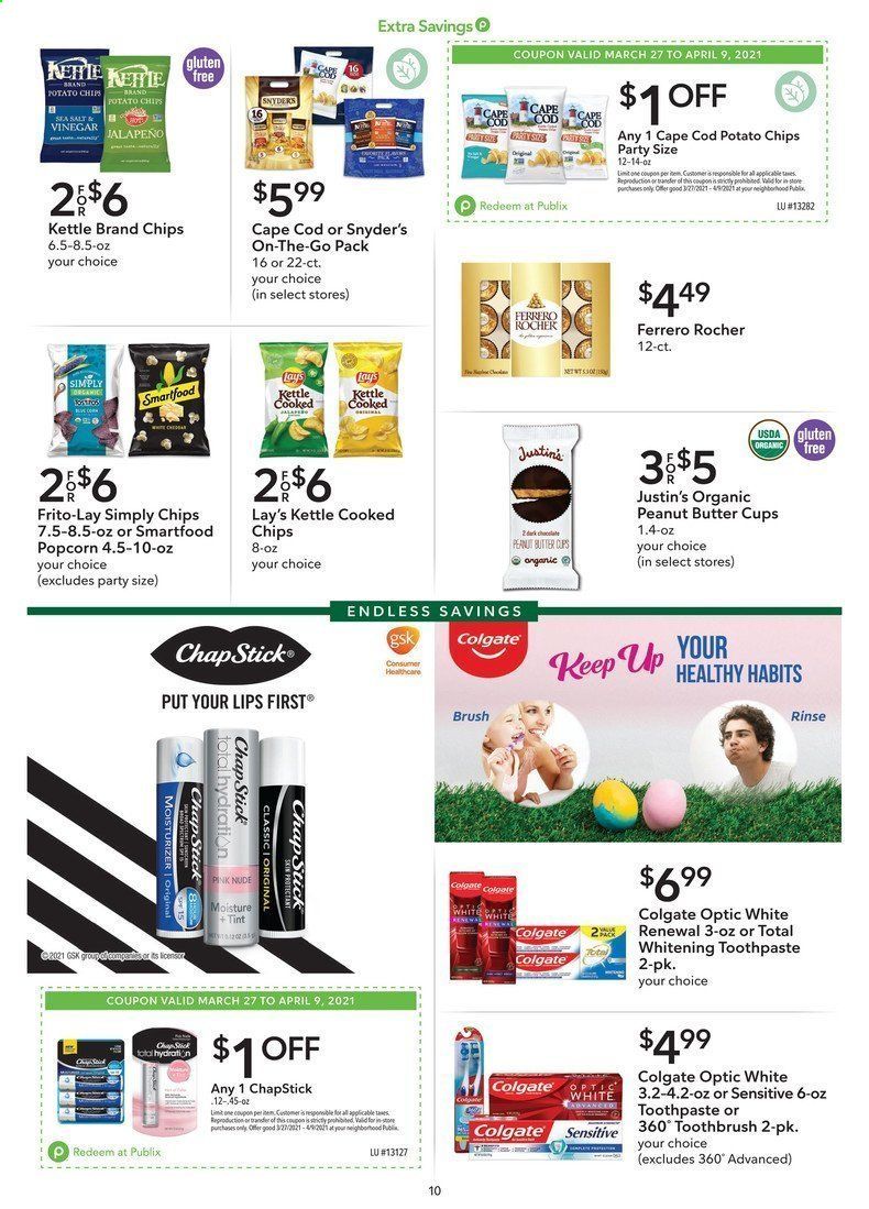 Publix (AL, FL, GA, NC, SC, TN) Weekly Ad Flyer March 27 to April 9
