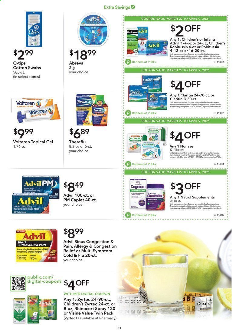 Publix (AL, FL, GA, NC, SC, TN) Weekly Ad Flyer March 27 to April 9