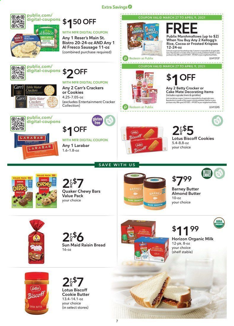Publix (AL, FL, GA, NC, SC, TN) Weekly Ad Flyer March 27 to April 9