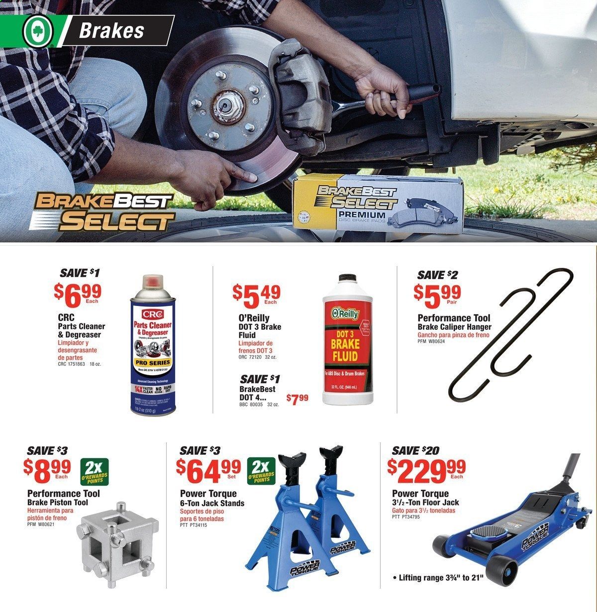 O'Reilly Auto Parts Weekly Ad Flyer March 31 to April 27