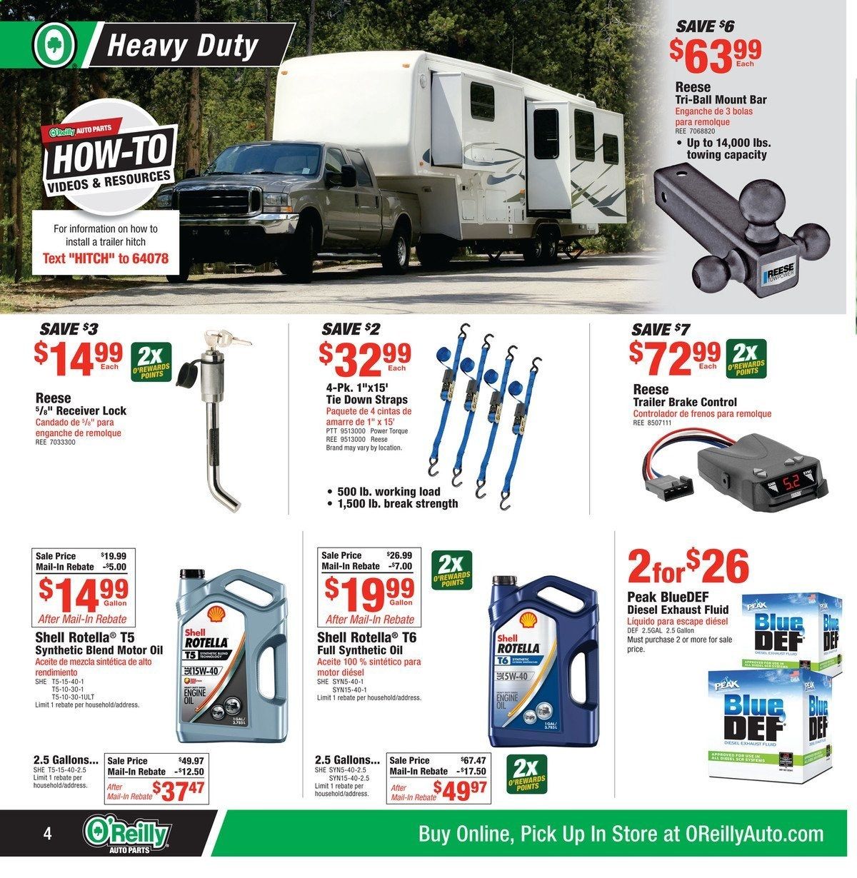 O'Reilly Auto Parts Weekly Ad Flyer March 31 to April 27