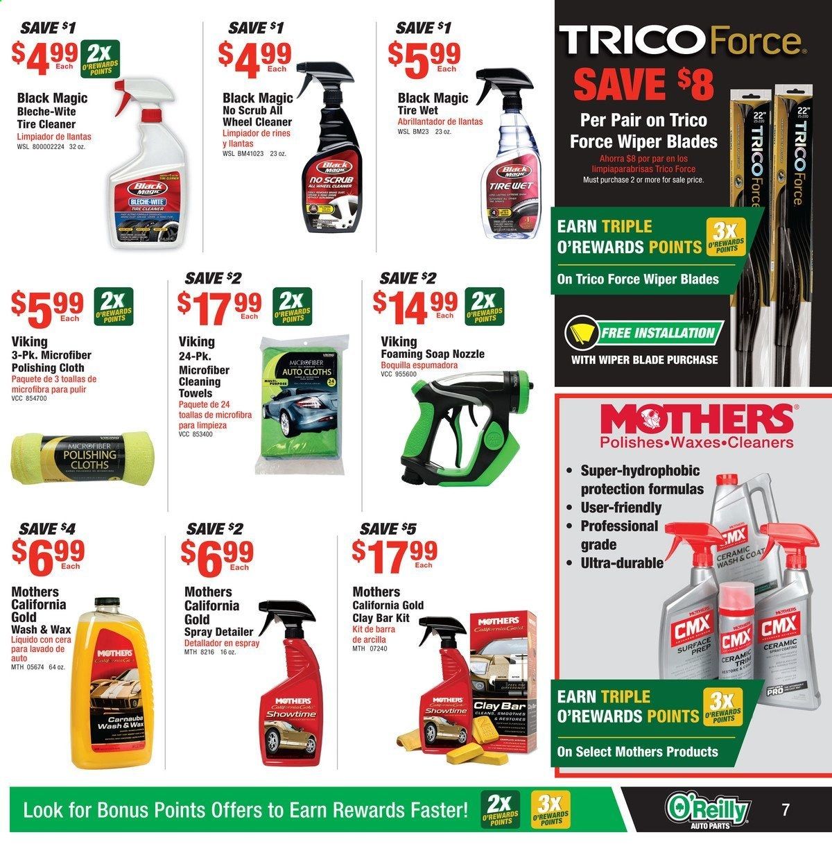 O'Reilly Auto Parts Weekly Ad Flyer March 31 to April 27