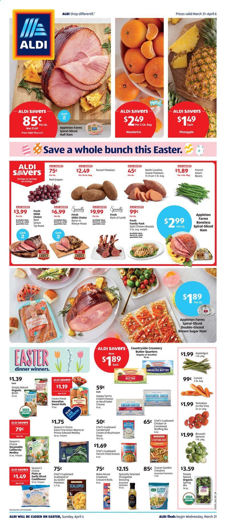 ALDI (NC, SC, VA, WV) Weekly Ad Flyer March 31 to April 6