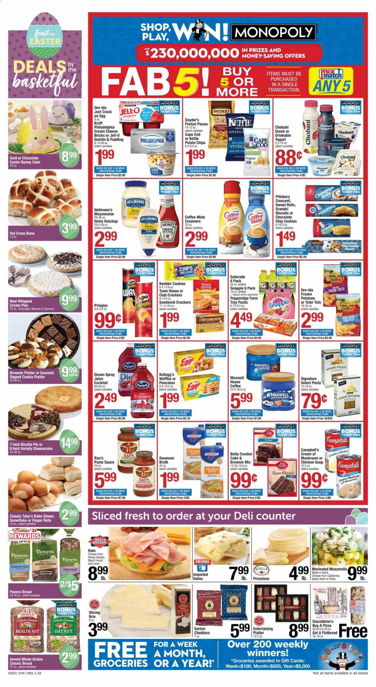 Shaw’s (MA, ME, NH, RI, VT) Weekly Ad Flyer April 2 to April 8