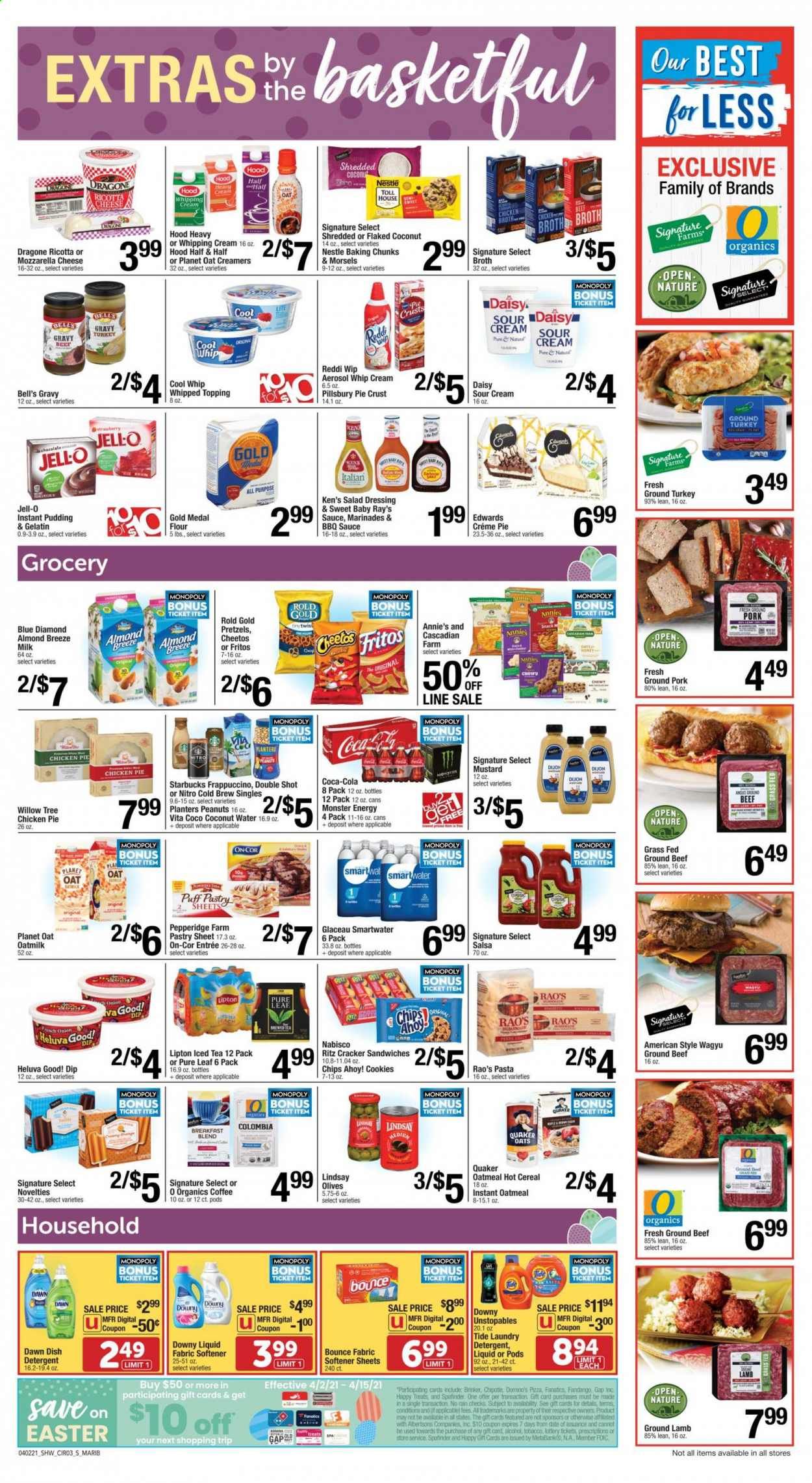 Shaw’s (MA, ME, NH, RI, VT) Weekly Ad Flyer April 2 to April 8