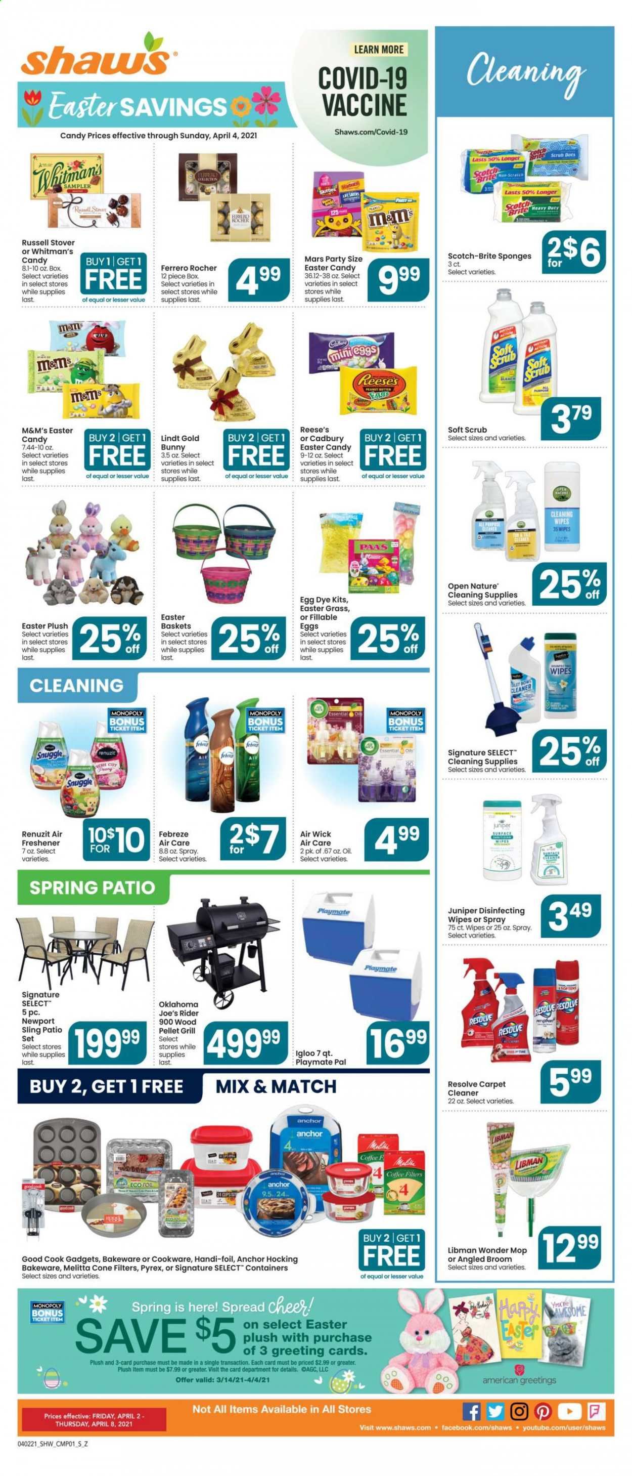 Shaw’s (MA, ME, NH, RI, VT) Weekly Ad Flyer April 2 to April 8