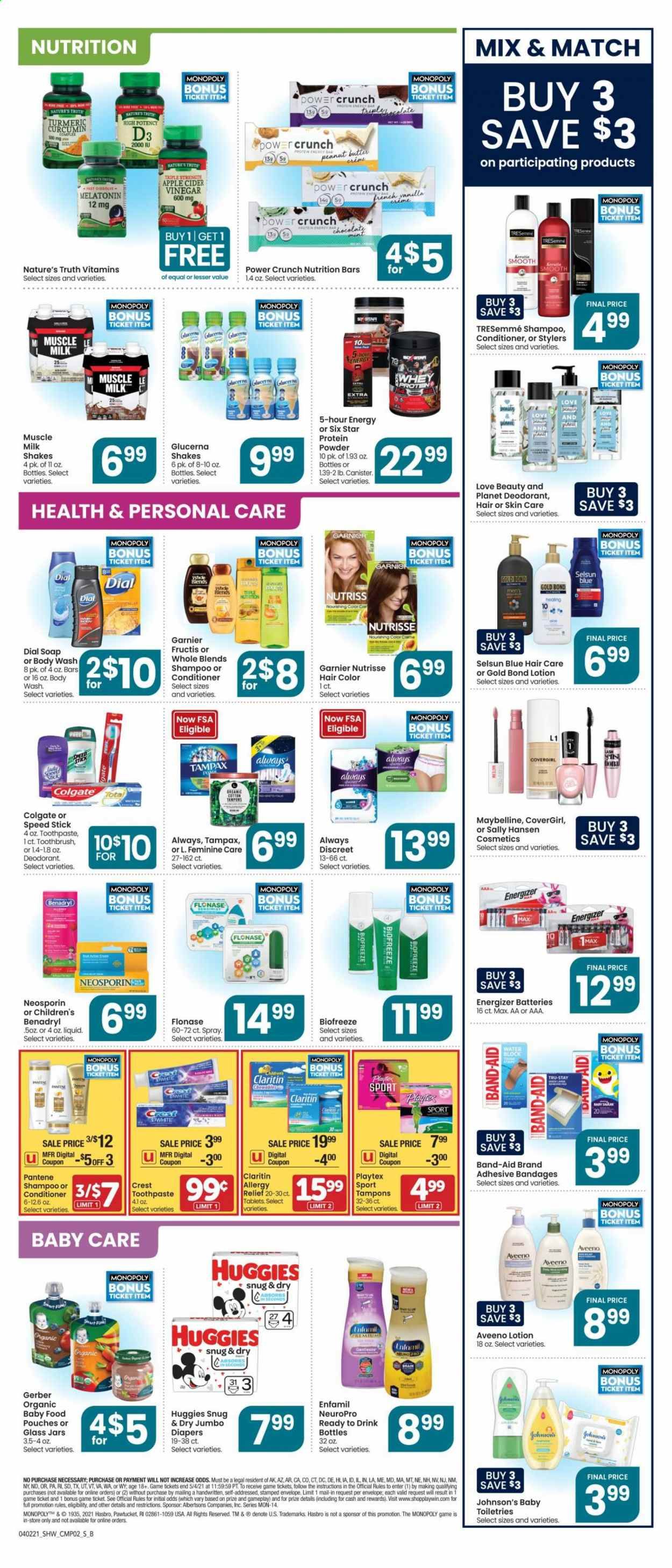 Shaw’s (MA, ME, NH, RI, VT) Weekly Ad Flyer April 2 to April 8