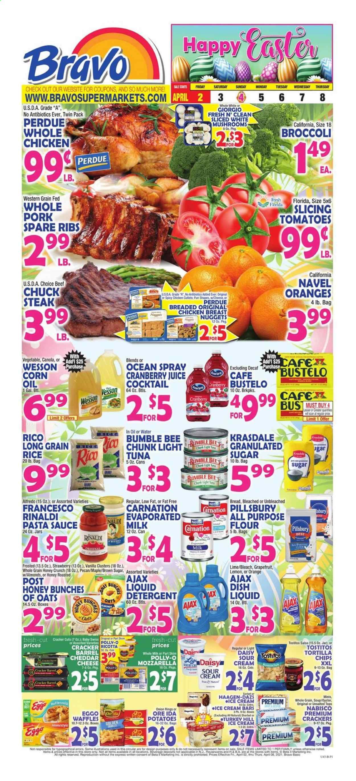 Bravo Supermarkets (CT, FL, MA, NJ, NY, PA, RI) Weekly Ad Flyer April 2 to April 8