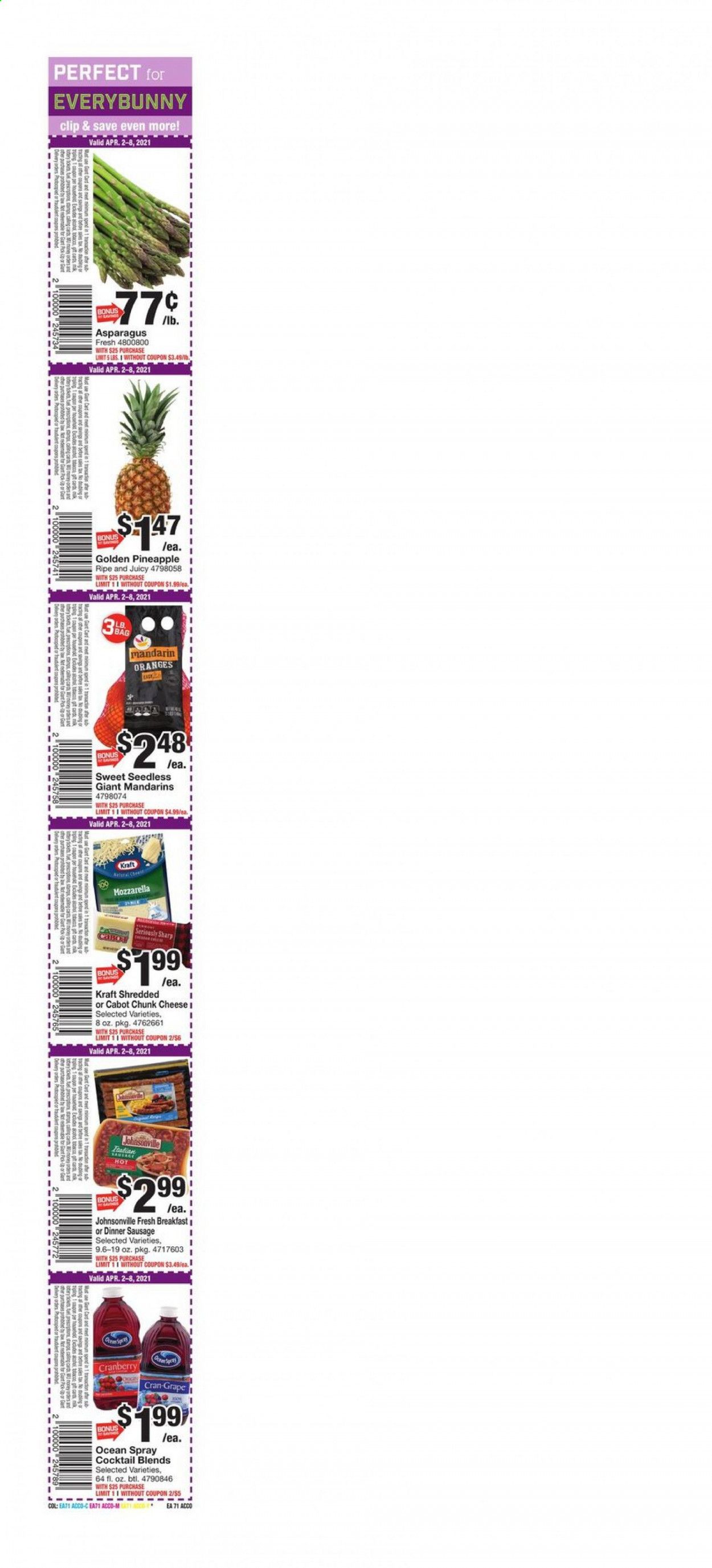 Giant Food Weekly Ad Flyer April 2 to April 8