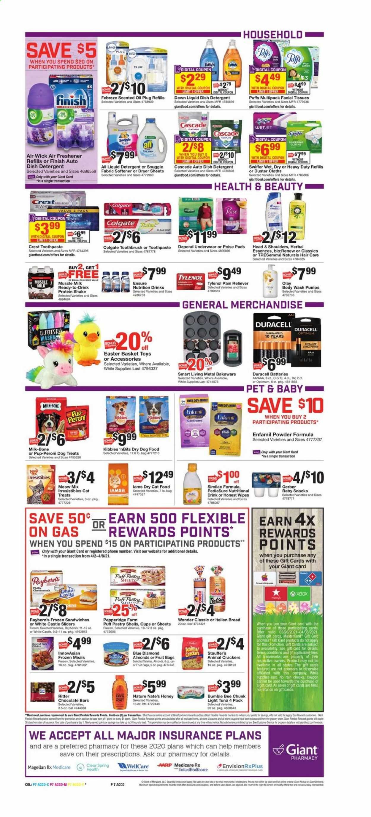 Giant Food Weekly Ad Flyer April 2 to April 8