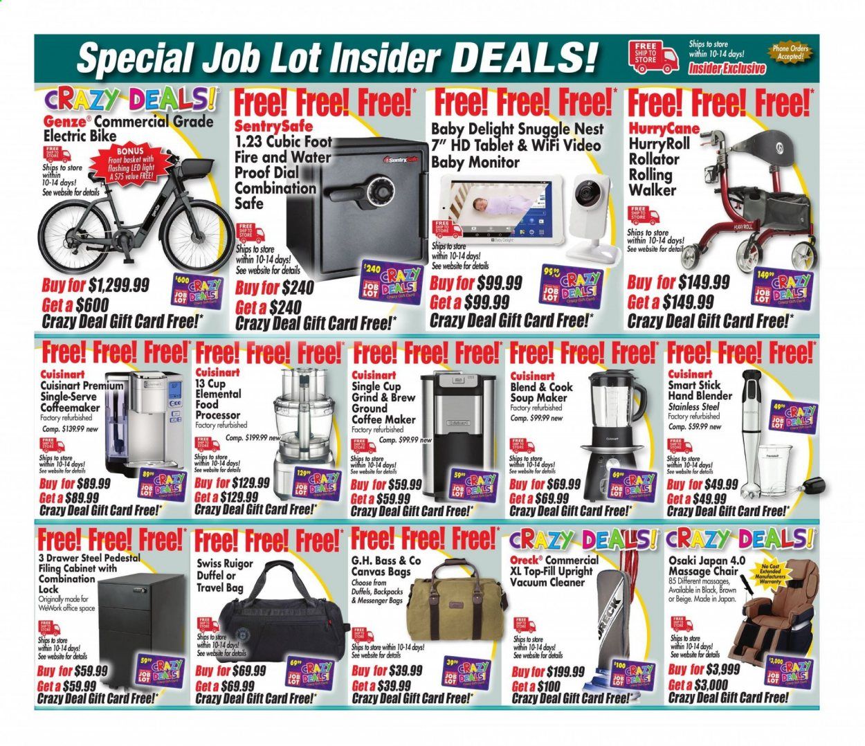 Ocean State Job Lot Weekly Ad Flyer April 1 to April 7