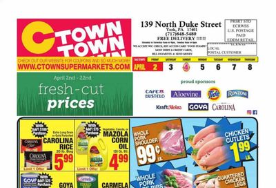 C-Town Weekly Ad Flyer April 2 to April 8
