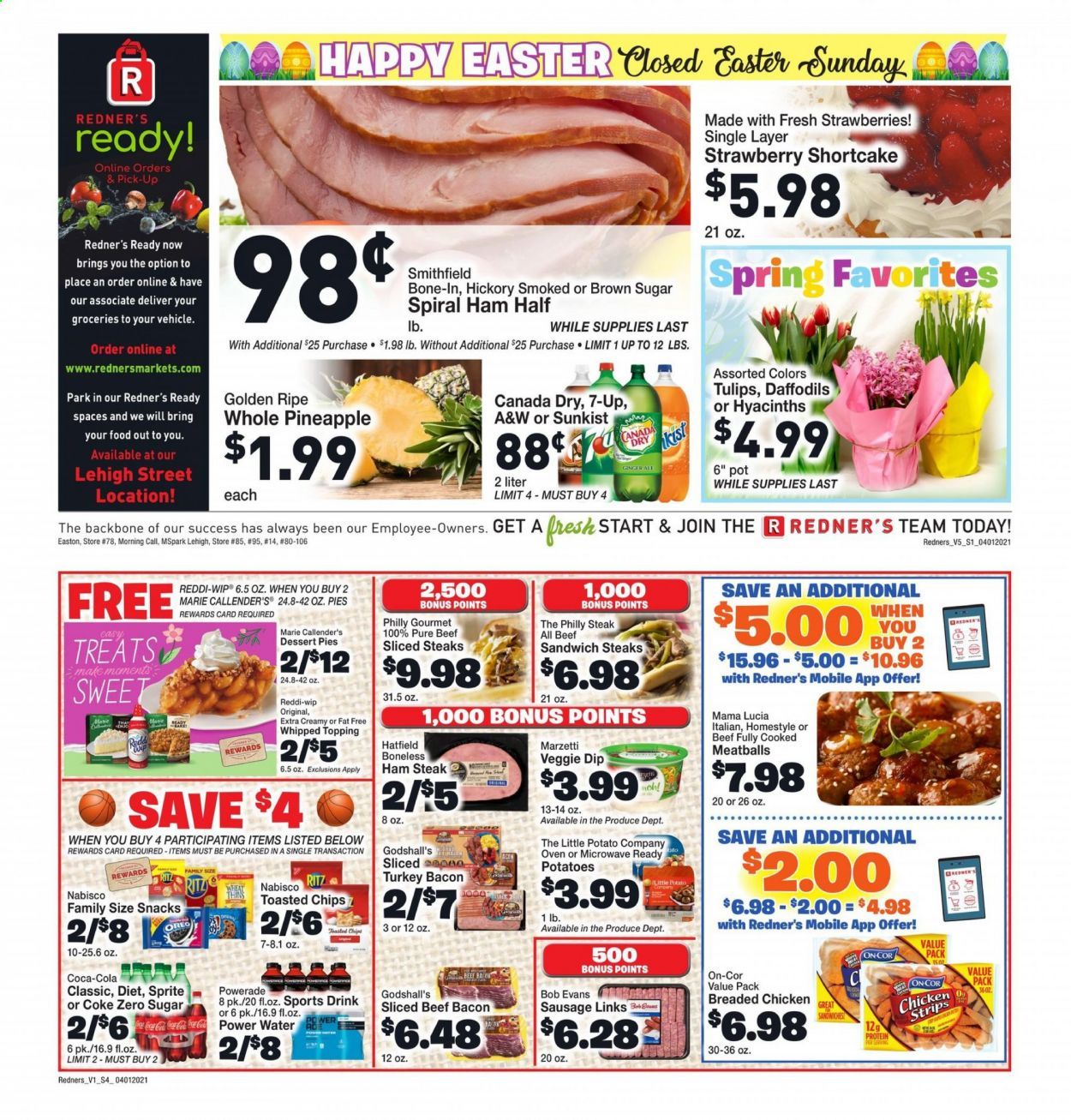 Redner's Markets Weekly Ad Flyer April 1 to April 7
